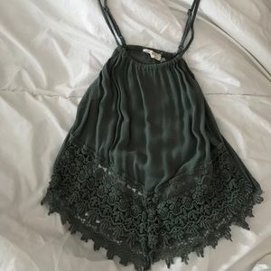 green pacsun top